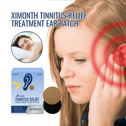 Ximonth Tinnitus Relief Treatment Ear Patch, Alleviate The Uncomfortable Hearing Impairment Earplugs Dizziness Tinnitus Ear Ear Stick