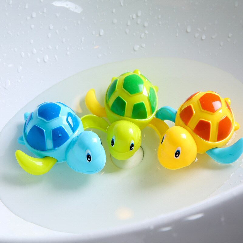 Baby Bath Wind-Up Turtle Toys Swimming Pool Cute Tortoise - Trotters Independent Traders