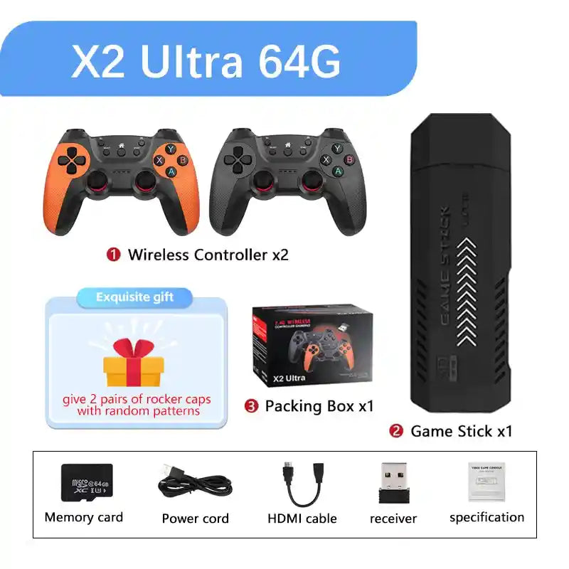 Ultra Video Game Stick Console 4K HD30000 Games 128G Retro Games