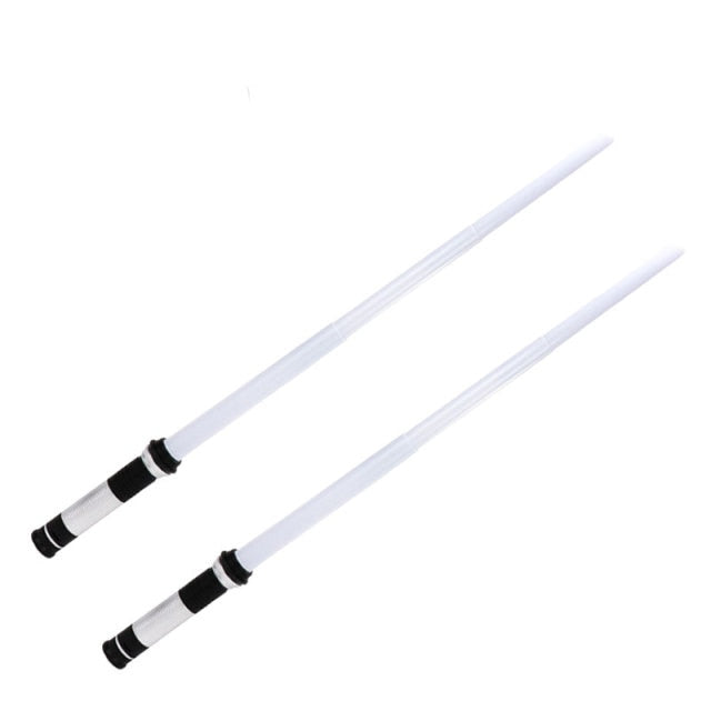 2pc Lightsaber set is perfect for fans of the iconic weapon.