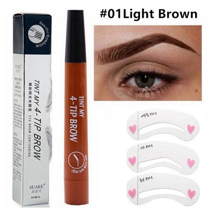 Waterproof Natural Eyebrow Pencil 3D 5 Color - Trotters Independent Traders