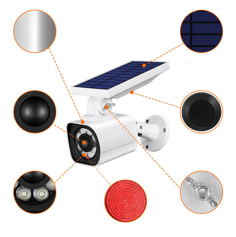 Courtyard Creative Solar Simulation Camera Search Light - Trotters Independent Traders