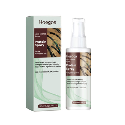 Hoegoa Protein Spray, Moisturize Dry Hair Tail Dry Fragrance Strong And Smooth Hair Care