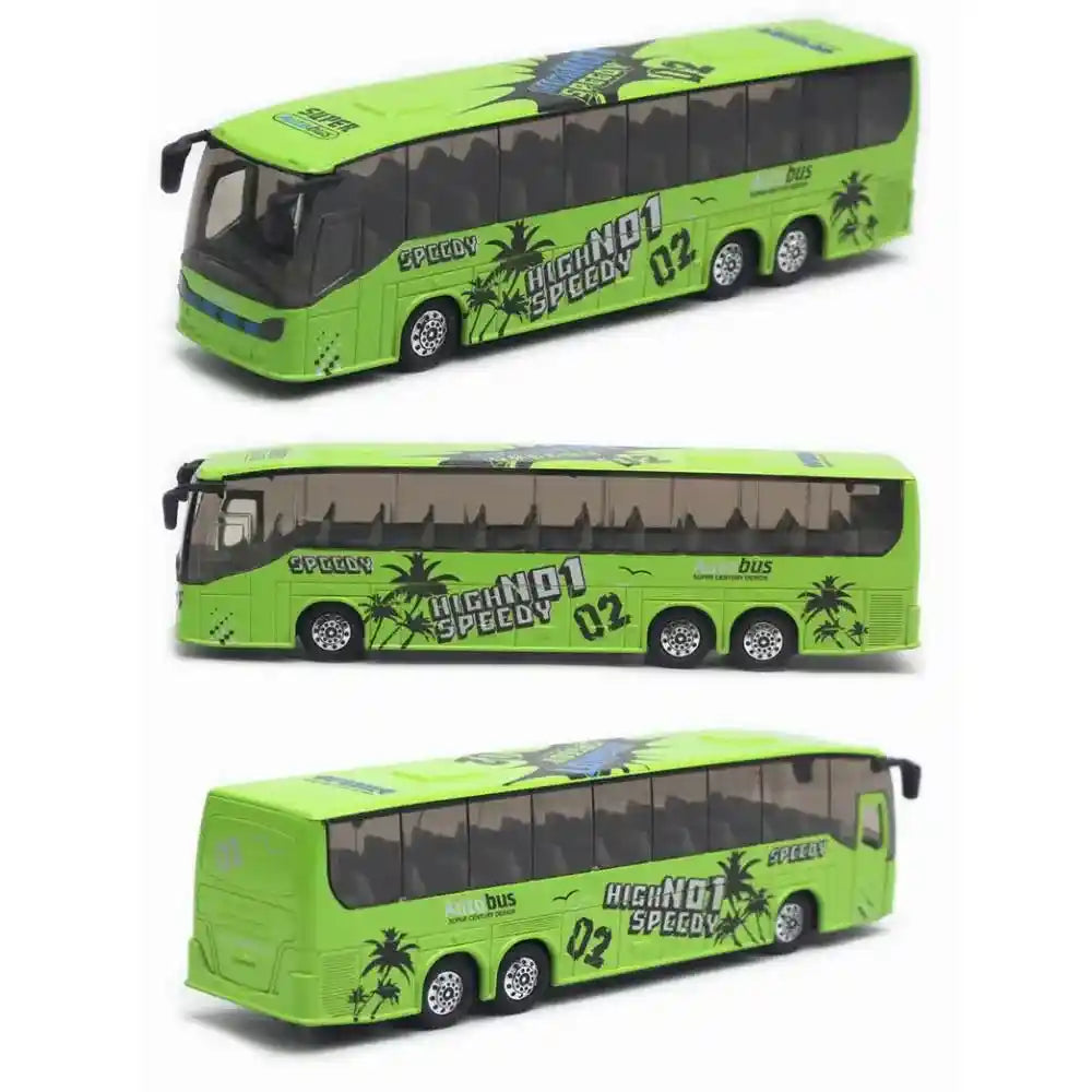 Light and Music High Imitation Alloy Bus Model Vehicle