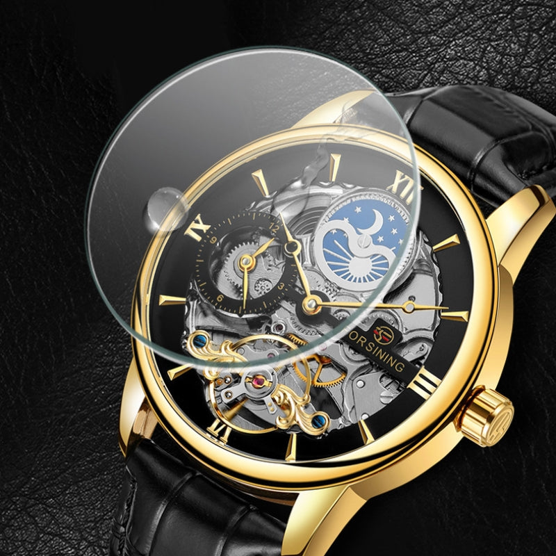 Casual Hollow Moon Automatic Mechanical Watch - Trotters Independent Traders