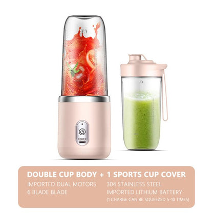 Portable Blender Mini, Fresh Juice Blender, USB Portable 