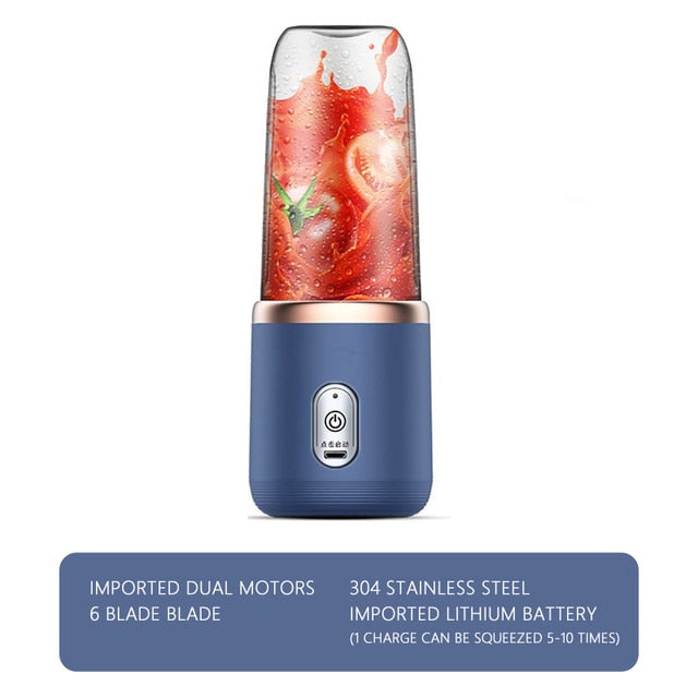 Portable Blender Mini, Fresh Juice Blender, USB Portable 