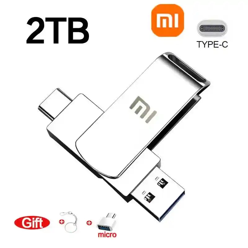 Pen Drive 8TB 4TB High Speed Transfer Metal SSD Drive