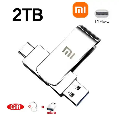 Pen Drive 8TB 4TB High Speed Transfer Metal SSD Drive