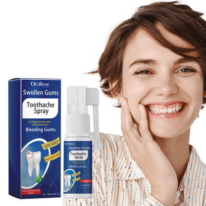 Oralhoe Toothache Treatment Spray. Relieve Gum Swelling And Pain On Fire Care For Teeth Toothache Oral Discomfort Care