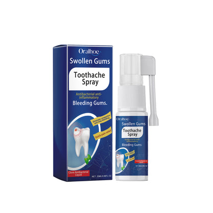 Oralhoe Toothache Treatment Spray. Relieve Gum Swelling And Pain On Fire Care For Teeth Toothache Oral Discomfort Care