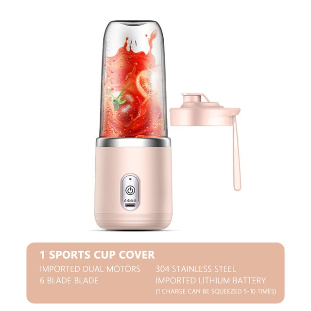 Portable Blender Mini, Fresh Juice Blender, USB Portable 