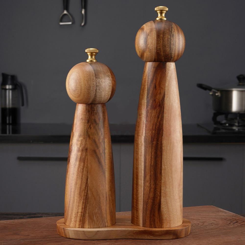 Grinder Round Head Wood Kitchen Tools - Trotters Independent Traders