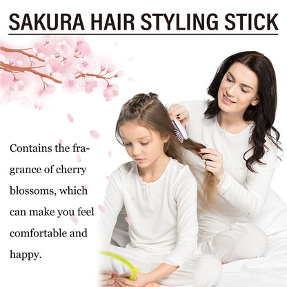 Wiieey Cherry Blossom Hair Stick, Perm, Curly Hair, Styling, Moisturizing Hair, Smoothing And Smoothing Care For Frizz