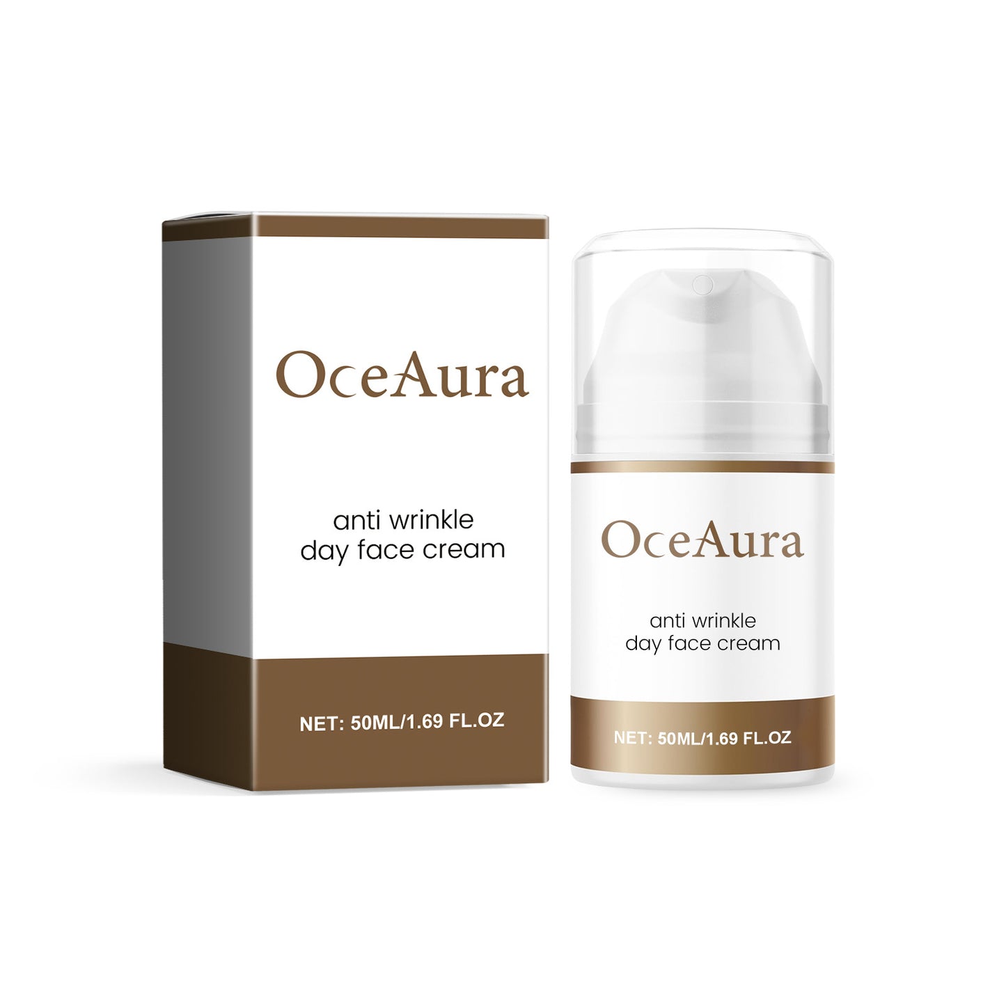 OceAura Collagen Cream Moisturizes And Nourishes Facial Skin With A Natural Glossy, Delicate And Tender Skin Cream