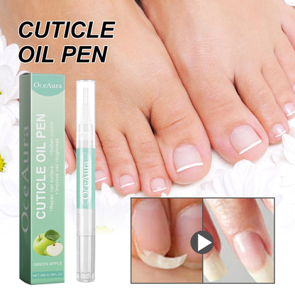 OceAura Cuticle Oil Pen, Repair Hands And Feet Gray Nails Protect Nail Bed Deep Nourishing Easy Absorption