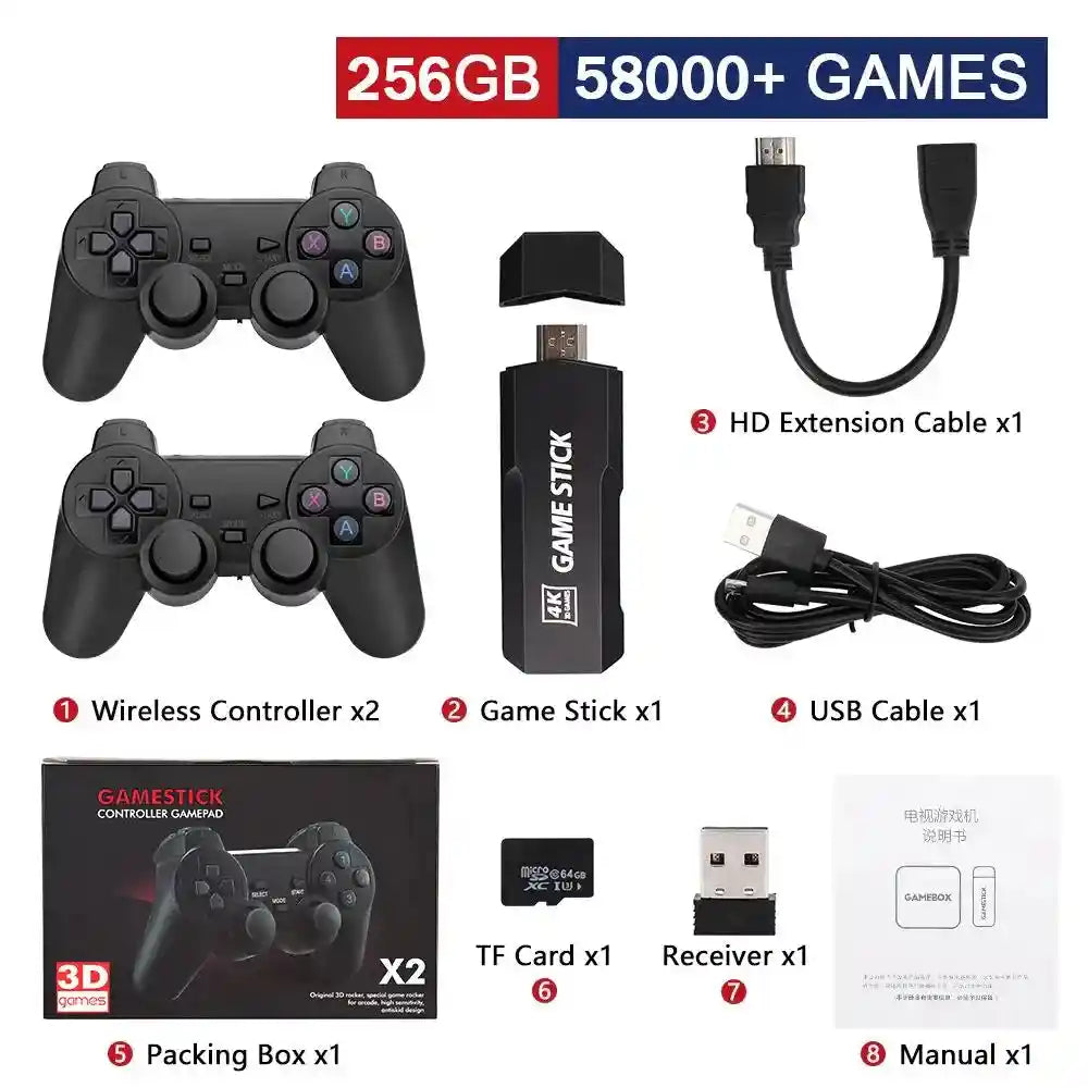 Retro Video Game Console 4K HD Game Stick