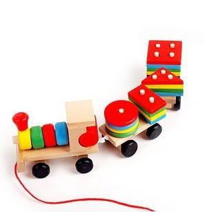 Kids Education Group Installed Plastic Disassembly Train Car Kids Toys - Trotters Independent Traders