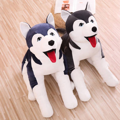 Life Size Husky Stuffed Animal - Trotters Independent Traders