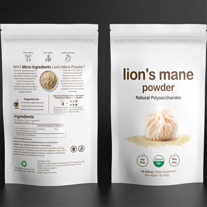 Lion Mane Mushroom Powder