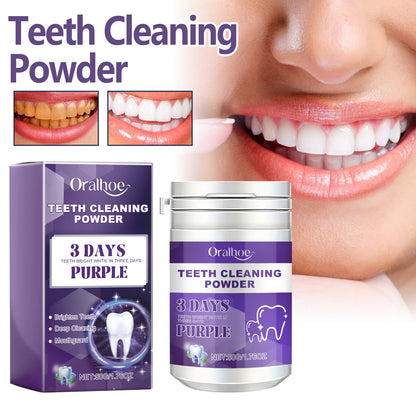 Oralhoe Teeth Cleaning Powder, Fresh Breath Tartar Stone White Teeth Cleaning Powder Oral Care