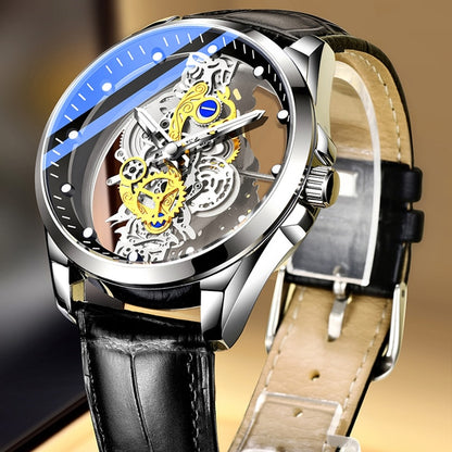 Skeleton Quartz Watch Gold Vintage Watch 2024/2025