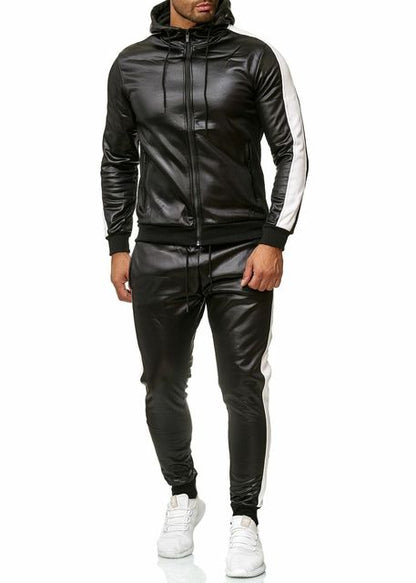 Sweat Suit Hooded Jacket Pants Set For Men Hot Selling