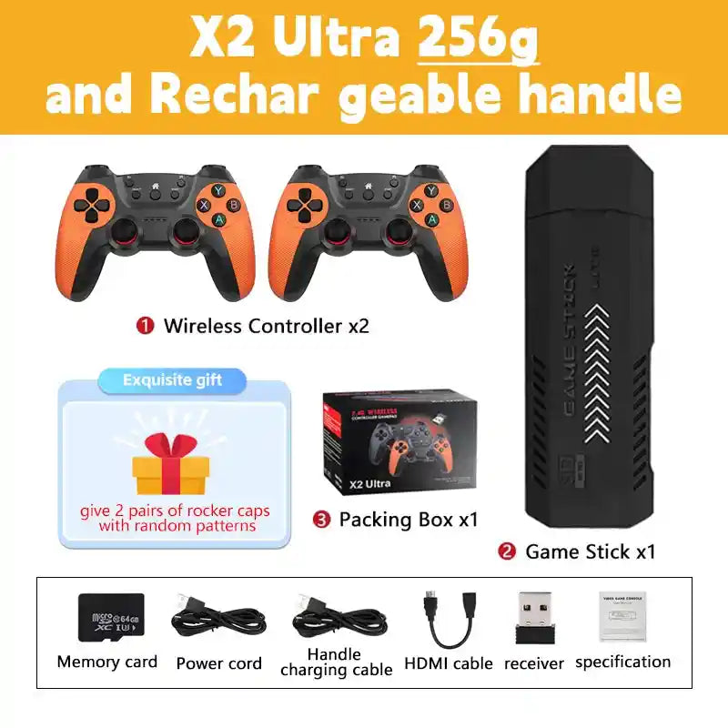 Ultra Video Game Stick Console 4K HD30000 Games 128G Retro Games