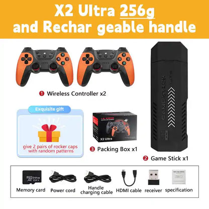 Ultra Video Game Stick Console 4K HD30000 Games 128G Retro