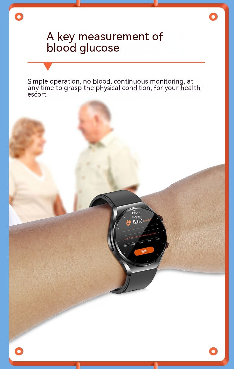 Smart Watch Blood Oxygen Temperature Heart Rate Detection