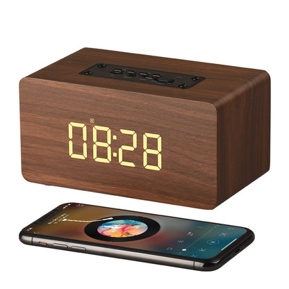 Clock Version Wooden Bluetooth Speaker - Trotters Independent Traders