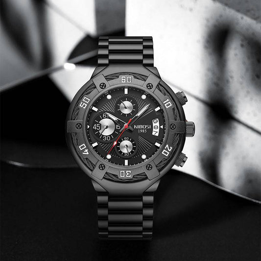 New Multi-functional Men's Watch Fashion Quartz Watch