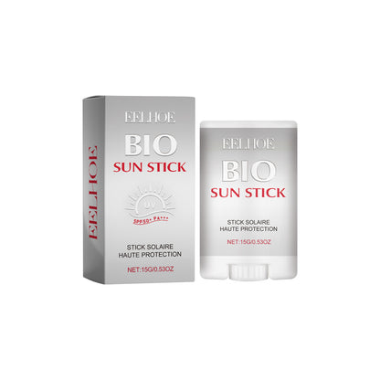 EELHOE Bio Sun Stick, Improve Darkness Slack Moisturizing Light Refreshing Not False White Waterproof Sweat Fast Film Formation