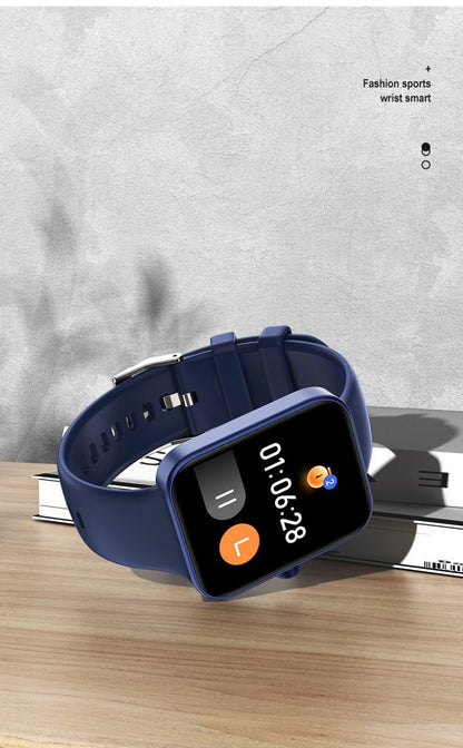 Bluetooth Oxygen Blood Pressure Monitoring Sports Watch