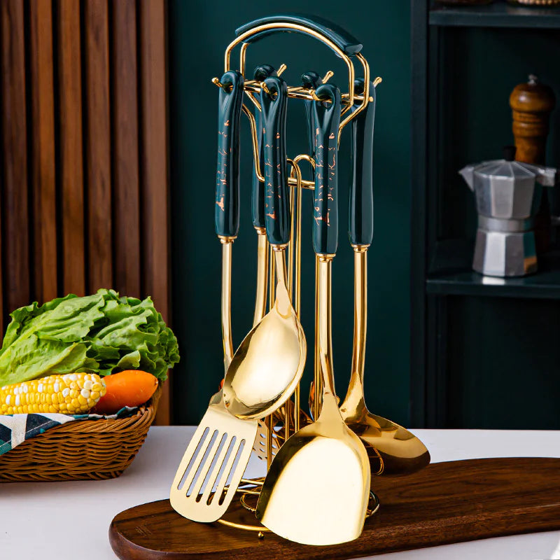 Luxury Kitchenware Cooking Seven-Piece Set