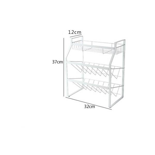 Tieyi three layer seasoning rack, kitchen supplies shelf - Trotters Independent Traders