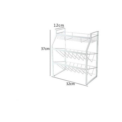 Tieyi three layer seasoning rack, kitchen supplies shelf - Trotters Independent Traders