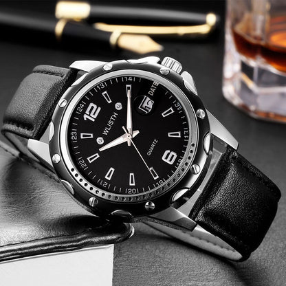 Calendar Business Quartz Watch for Professional Man