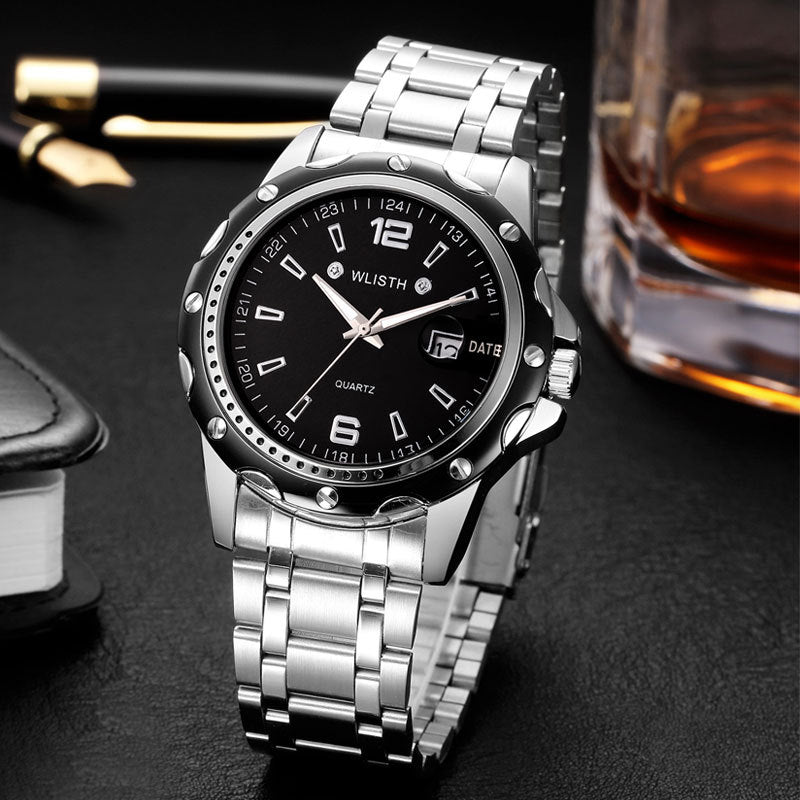 Calendar Business Quartz Watch for Professional Man