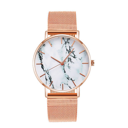 Rose Gold Band Watch Quality Design For Women 2024