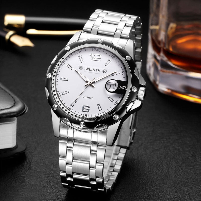 Calendar Business Quartz Watch for Professional Man