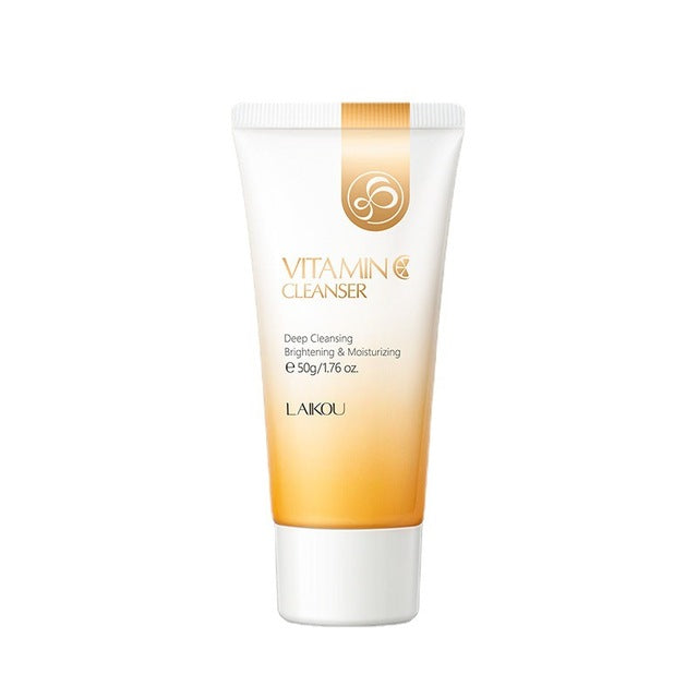 Vitamin C Facial Whitening Moisturizing Deep Cleansing Foam