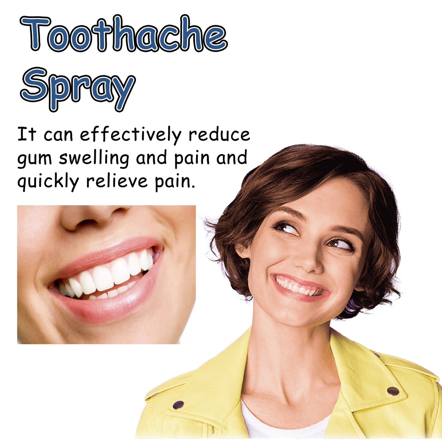 Oralhoe Toothache Treatment Spray. Relieve Gum Swelling And Pain On Fire Care For Teeth Toothache Oral Discomfort Care