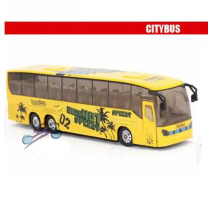 Light and Music High Imitation Alloy Bus Model Vehicle