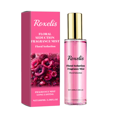 Roxelis Floral Seduction Fragrance Mist, Lasting Fragrance Fresh And Natural Couples Date With Fragrance To Bring Atmosphere Encounter