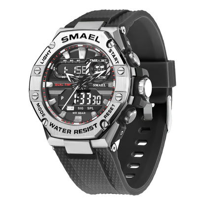 Digital Alloy Electronic Watch Men - Trotters Independent Traders