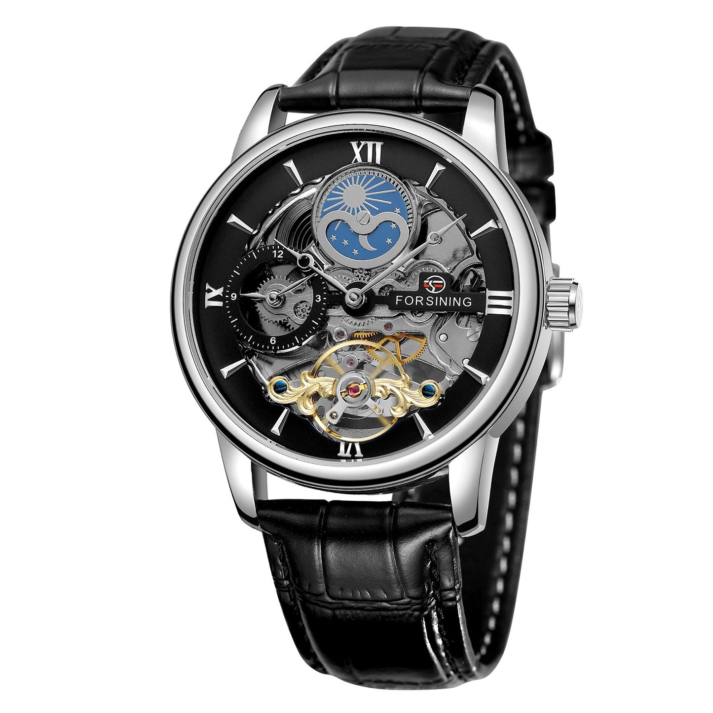 Casual Hollow Moon Automatic Mechanical Watch - Trotters Independent Traders