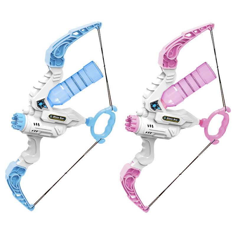 Hot 2 In 1 Bubble Gun Electric Bow And Arrow - Trotters Independent Traders