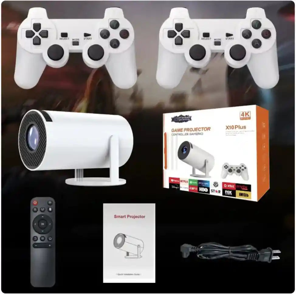 Portable HD Projector & Wall Projection Game Machine X10 PLUS