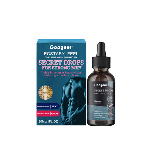 Googeer Male Strength Secret Drops Relieve Anxiety, Relax The Body And Enhance Vitality Body Toning Drops